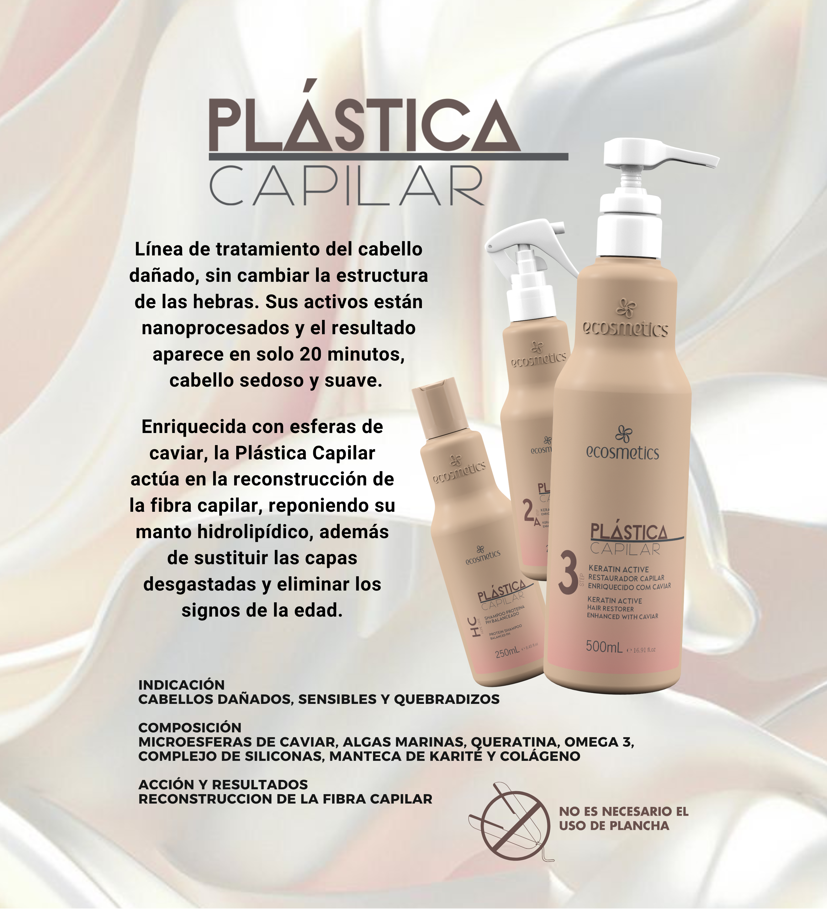 Cargar video: TRATAMIENTO CON PLÁSTICA CAPILAR 
PASO A PASO